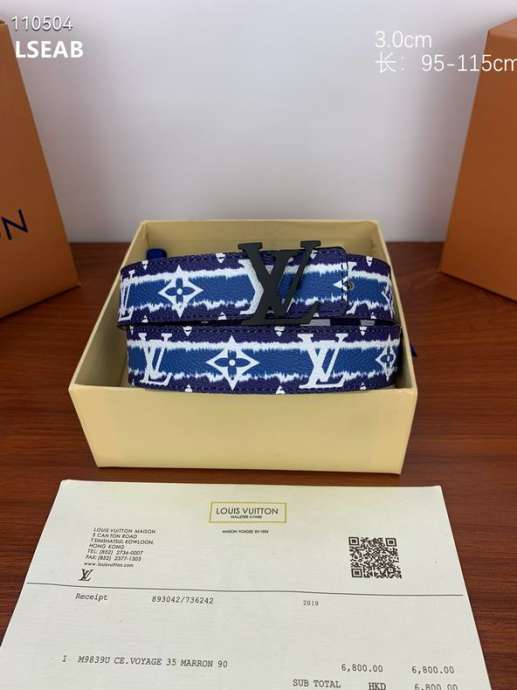 Picture of LV Belts _SKULVBelt30mmX95-115cm8L025719